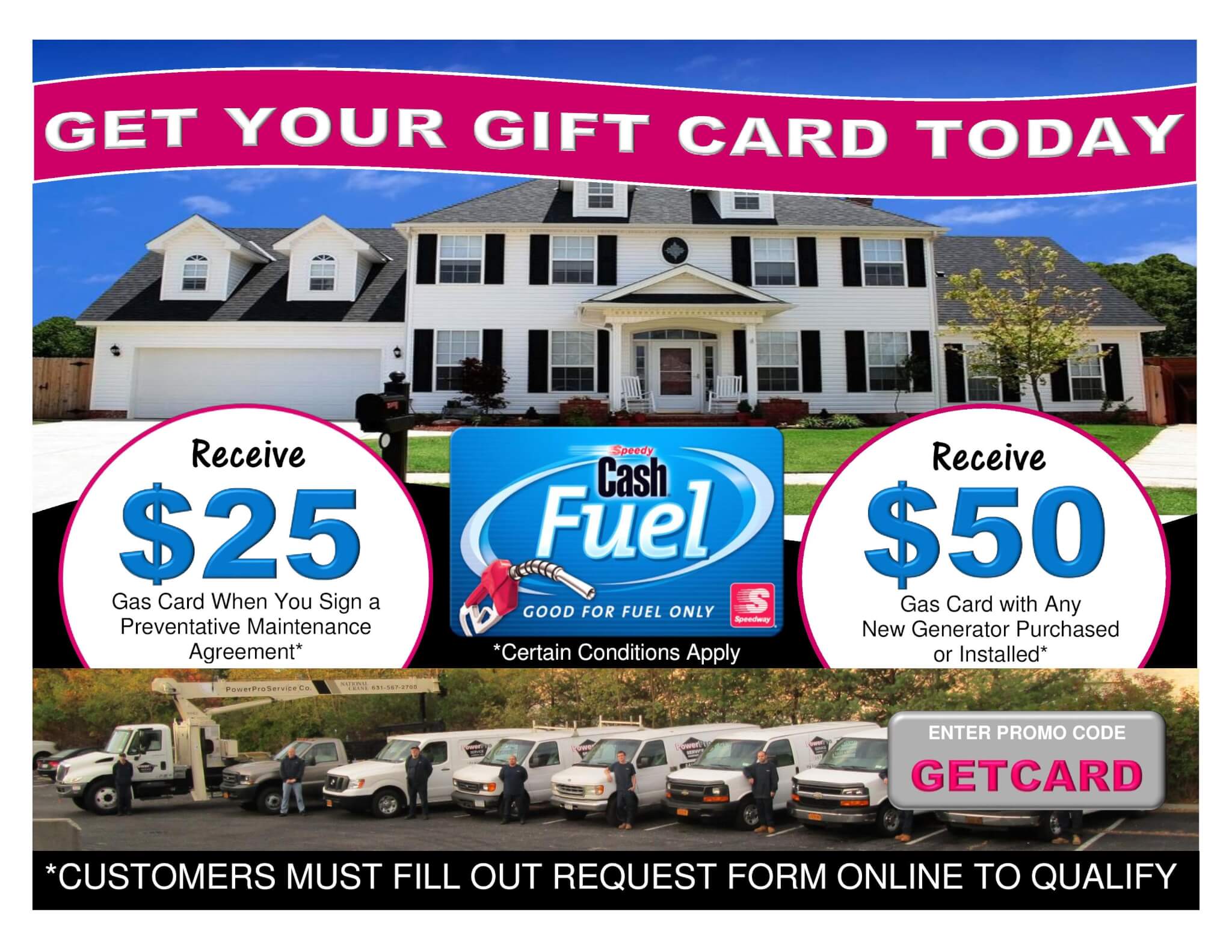 Get Your Gift Card NOW!